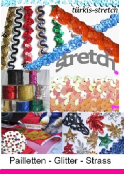 Hinweis Strass Pailletten